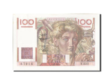 Billete, Francia, 100 Francs, 100 F 1945-1954 ''Jeune Paysan'', 1953
