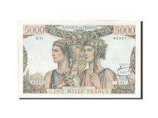 Frankreich, 5000 Francs, 5 000 F 1949-1957 ''Terre et Mer'', 1951, KM:131c, 1...