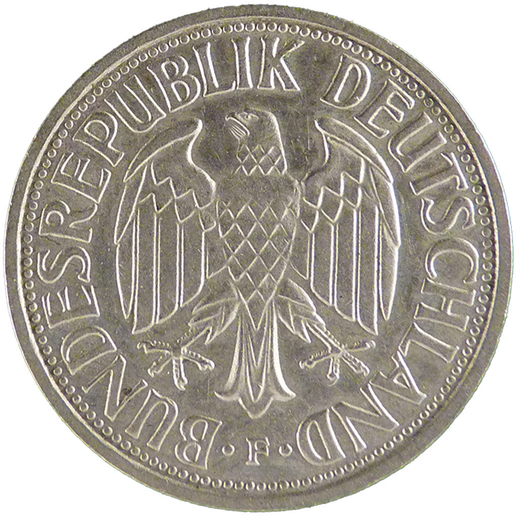 Monnaie, République fédérale allemande, 2 Mark, 1951, Stuttgart, TTB+