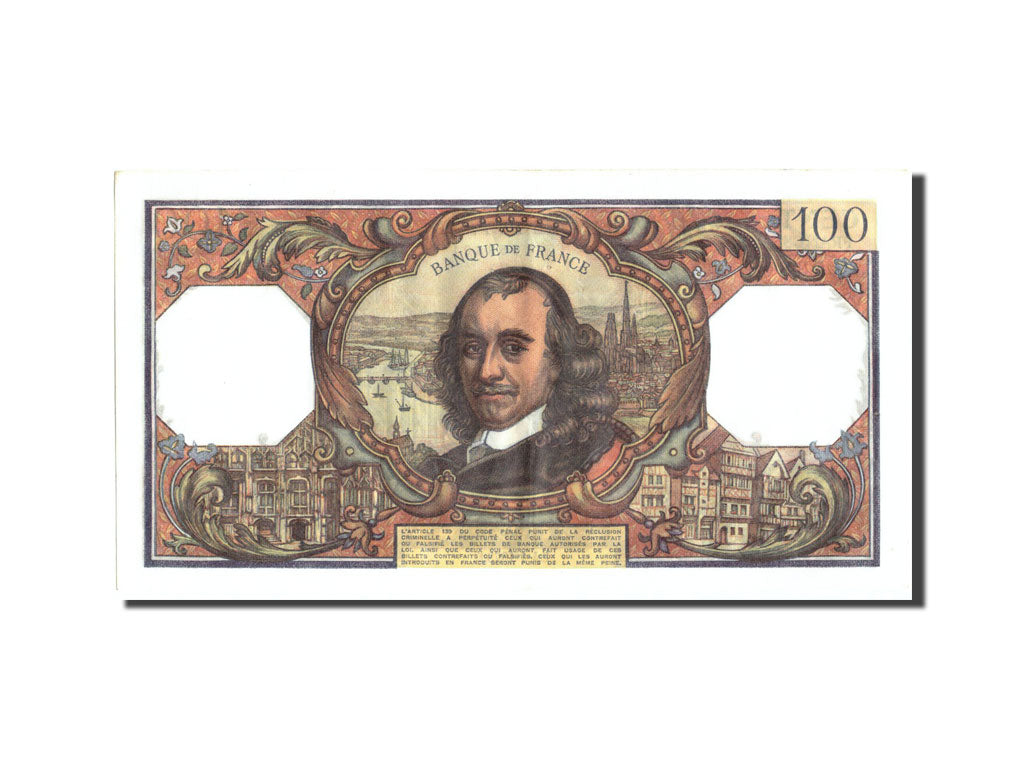 Banconote, Francia, 100 Francs, 100 F 1964-1979 ''Corneille'', 1973, 1973-01-04