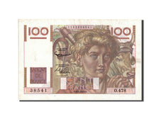 France, 100 Francs, 100 F 1945-1954 ''Jeune Paysan'', 1952, KM:128d, 1952-09-...