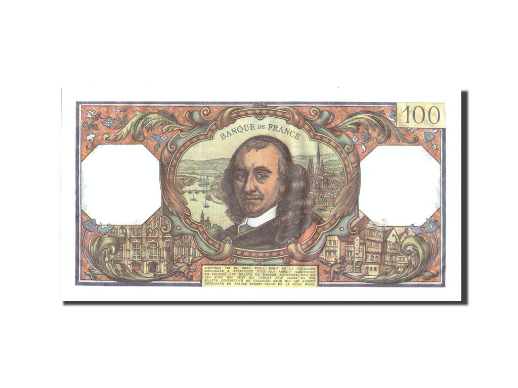 Biljet, Frankrijk, 100 Francs, 100 F 1964-1979 ''Corneille'', 1978, 1978-11-02