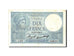 Biljet, Frankrijk, 10 Francs, 10 F 1916-1942 ''Minerve'', 1936, 1936-12-17, TB+
