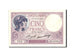Biljet, Frankrijk, 5 Francs, 5 F 1917-1940 ''Violet'', 1933, 1933-01-19, SPL+