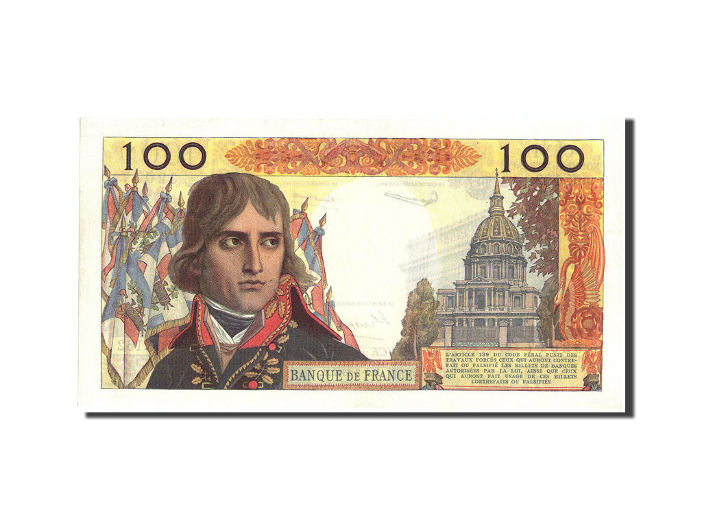 Banknote, France, 100 Nouveaux Francs, 100 NF 1959-1964 ''Bonaparte'', 1962