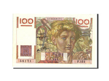 Banknot, Francja, 100 Francs, Jeune Paysan, 1946, 1946-11-21, EF(40-45)