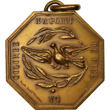 France, Médaille, Voeux, La Colombe n'a Point de Fiel, SUP, Bronze