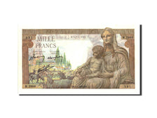 Banknote, France, 1000 Francs, 1 000 F 1942-1943 ''Déesse Déméter'', 1943