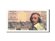 Banknote, France, 10 Nouveaux Francs, 10 NF 1959-1963 ''Richelieu'', 1962