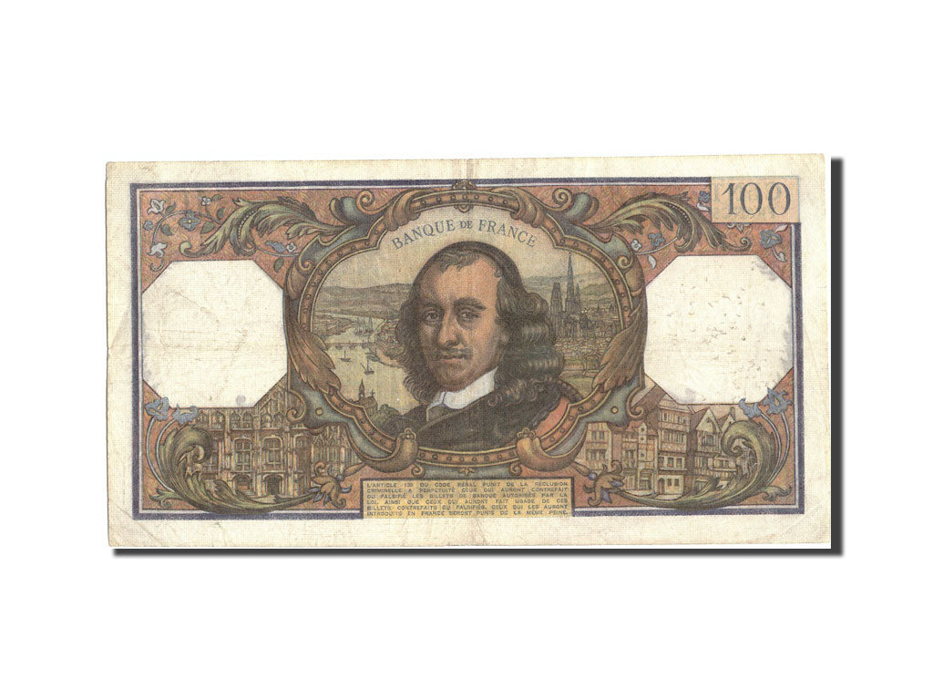 Francia, 100 Francs, 100 F 1964-1979 ''Corneille'', 1974, KM:149d, 1974-07-04...