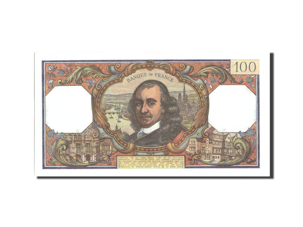 Banknote, France, 100 Francs, 100 F 1964-1979 ''Corneille'', 1964, 1964-10-01