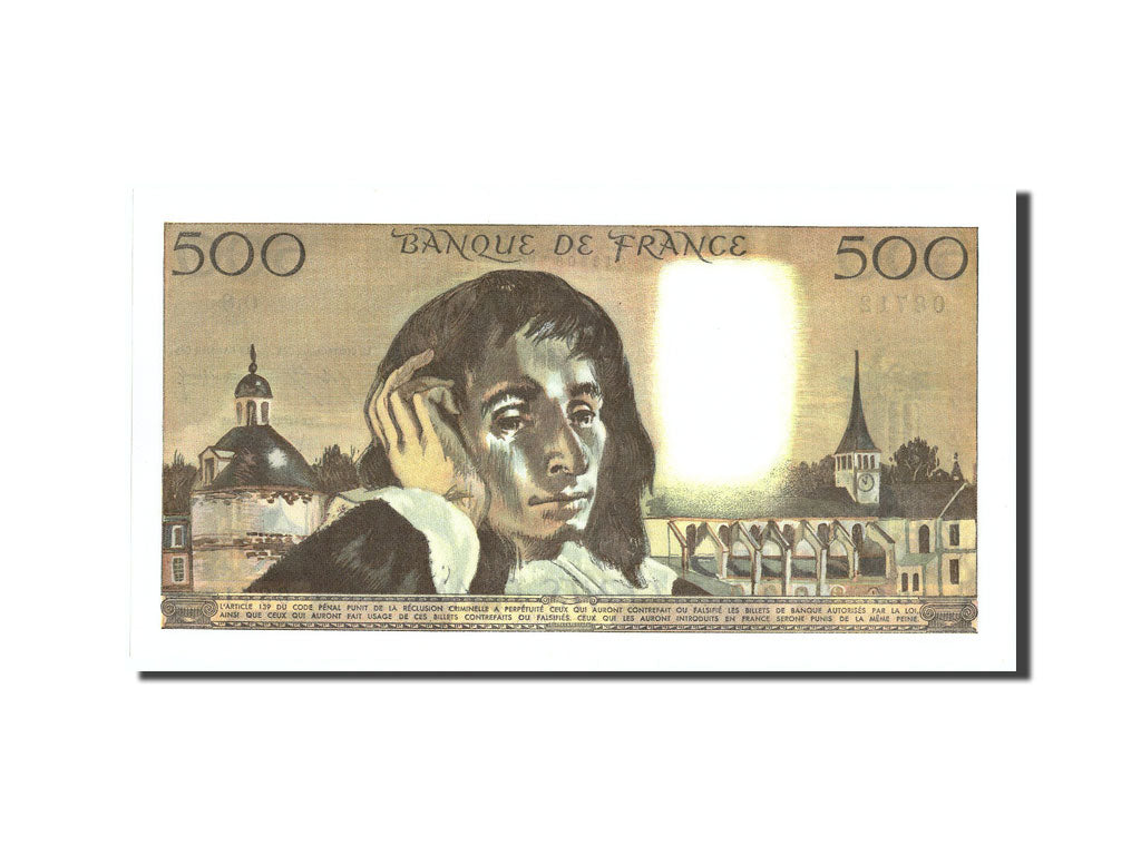 Billet, France, 500 Francs, 500 F 1968-1993 ''Pascal'', 1969, 1969-01-02, SPL