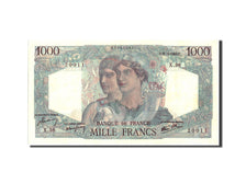 Banknote, France, 1000 Francs, 1 000 F 1945-1950 ''Minerve et Hercule'', 1945