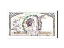 Banknot, Francja, 5000 Francs, Victoire, 1939, 1939-01-19, AU(50-53)