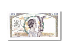 Geldschein, Frankreich, 5000 Francs, 5 000 F 1934-1944 ''Victoire'', 1939