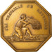 France, Médaille, Voeux, J'ai Travaillé je Recueille, SUP, Bronze