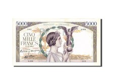Francia, 5000 Francs, 5 000 F 1934-1944 ''Victoire'', 1939, KM:97a, 1939-10-0...