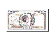 Banknote, France, 5000 Francs, 5 000 F 1934-1944 ''Victoire'', 1939, 1939-09-28