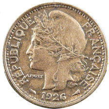 Cameroon, 1 Franc, 1926, EF(40-45), Aluminium-Bronze, Lecompte #8, 5.10