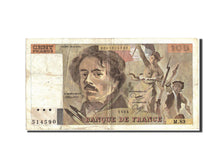 Geldschein, Frankreich, 100 Francs, 100 F 1978-1995 ''Delacroix'', 1984, 1984