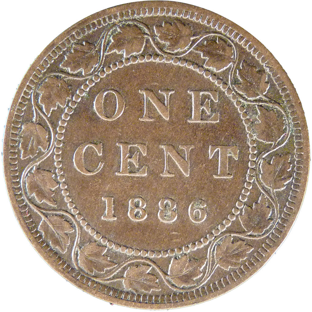 Canada, Victoria, Cent, 1886, Ottawa, BB, Bronzo
