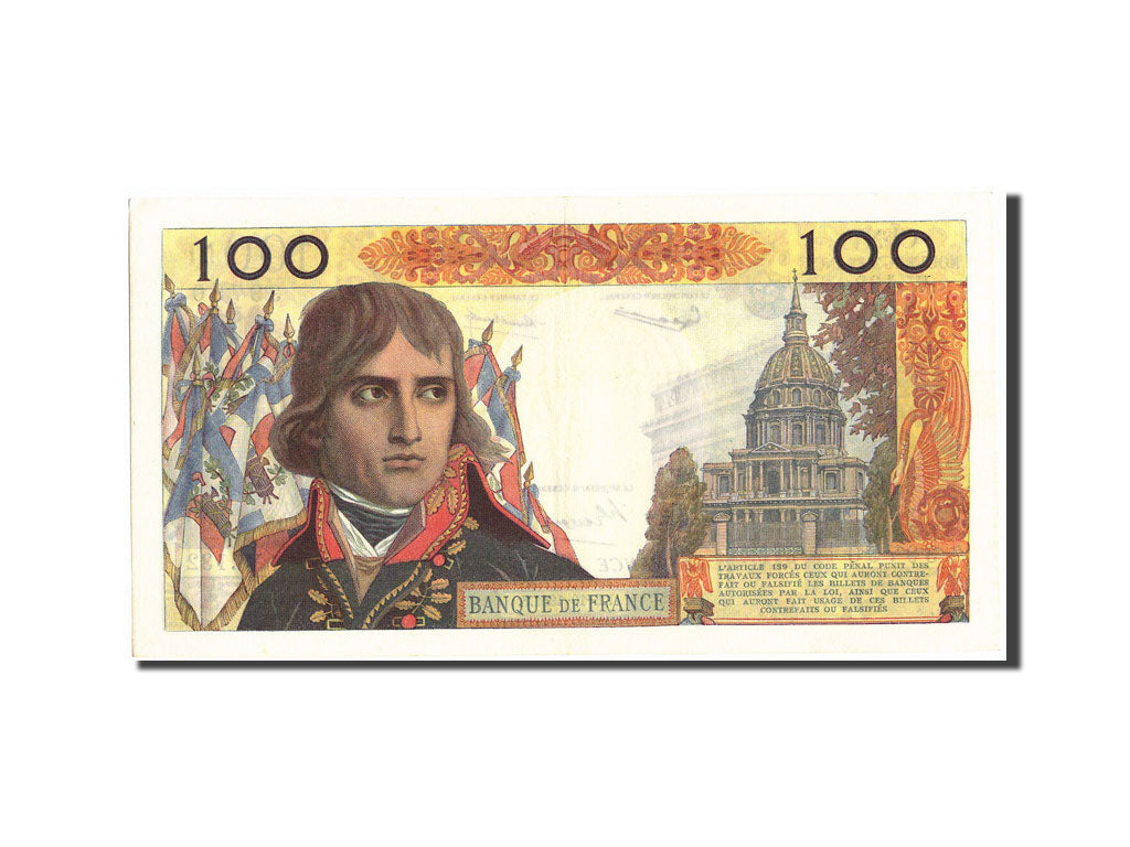 France, 100 Nouveaux Francs, 100 NF 1959-1964 ''Bonaparte'', 1961, KM:144a, 1...