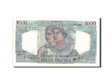 Banknote, France, 1000 Francs, 1 000 F 1945-1950 ''Minerve et Hercule'', 1945