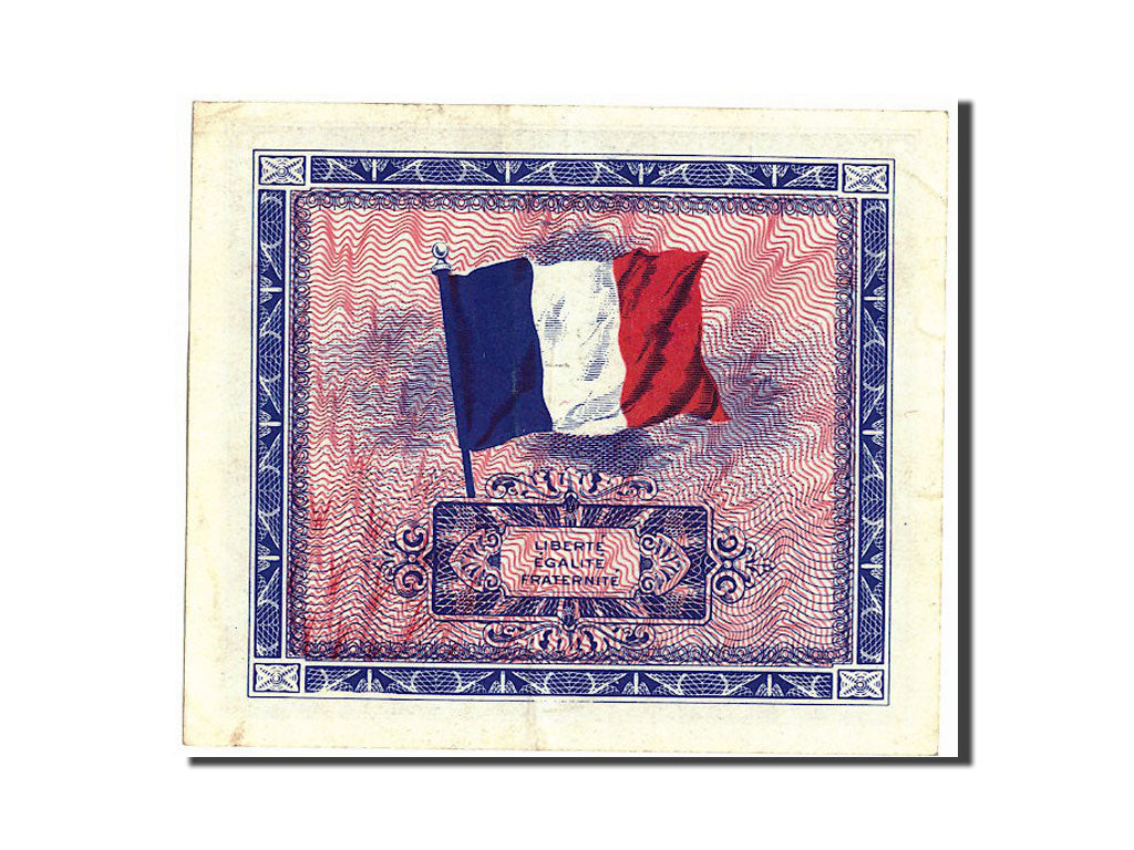 Banknote, France, 5 Francs, 1944 Flag/France, 1944, 1944, UNC(63)