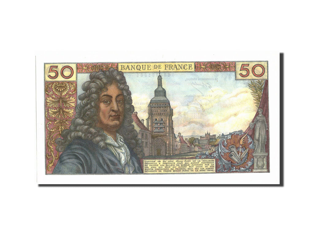 France, 50 Francs, 50 F 1962-1976 ''Racine'', 1975, KM:148e, 1975-06-05, UNC(...