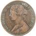 NUOVO BRUNSWICK, Cent, 1864, Royal Canadian Mint, Ottawa, MB+, Bronzo