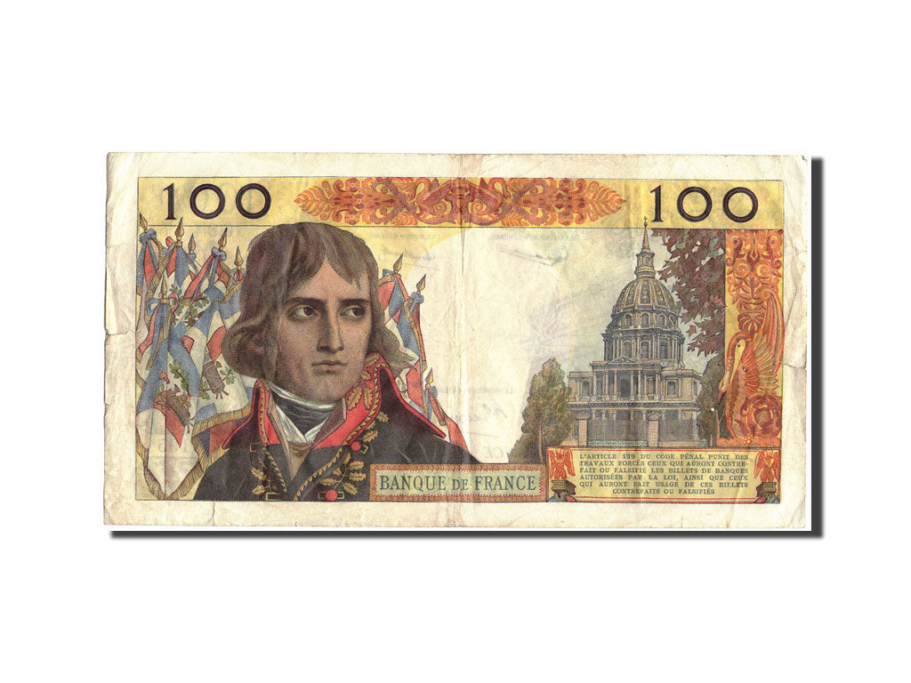 France, 100 Nouveaux Francs, 100 NF 1959-1964 ''Bonaparte'', 1962, 1962-10-04...
