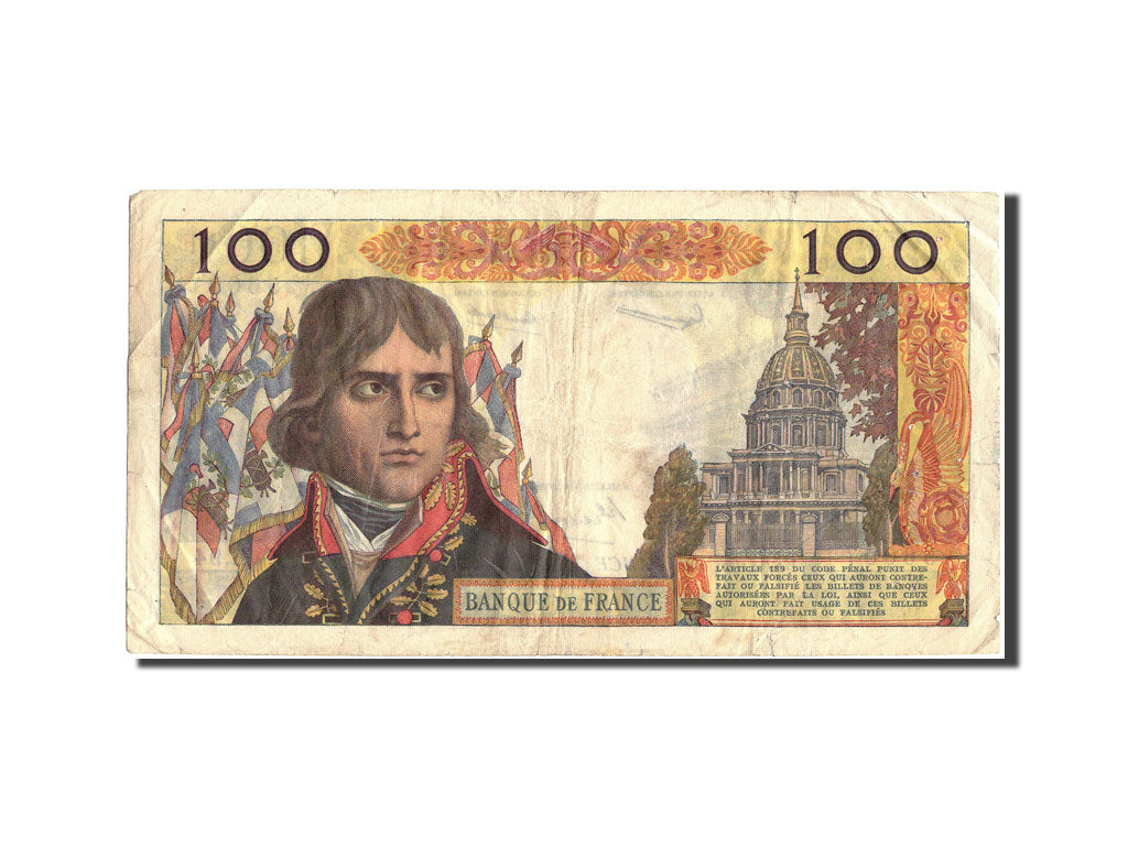 France, 100 Nouveaux Francs, 100 NF 1959-1964 ''Bonaparte'', 1960, KM:144a, 1...