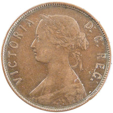 Canada, 1 Cent, 1876, Heaton, VF(30-35), Bronze, 5.50