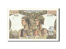 France, 5000 Francs, 5 000 F 1949-1957 ''Terre et Mer'', 1953, KM:131c, 1953-...