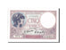 Biljet, Frankrijk, 5 Francs, 5 F 1917-1940 ''Violet'', 1925, 1925-02-27, SPL