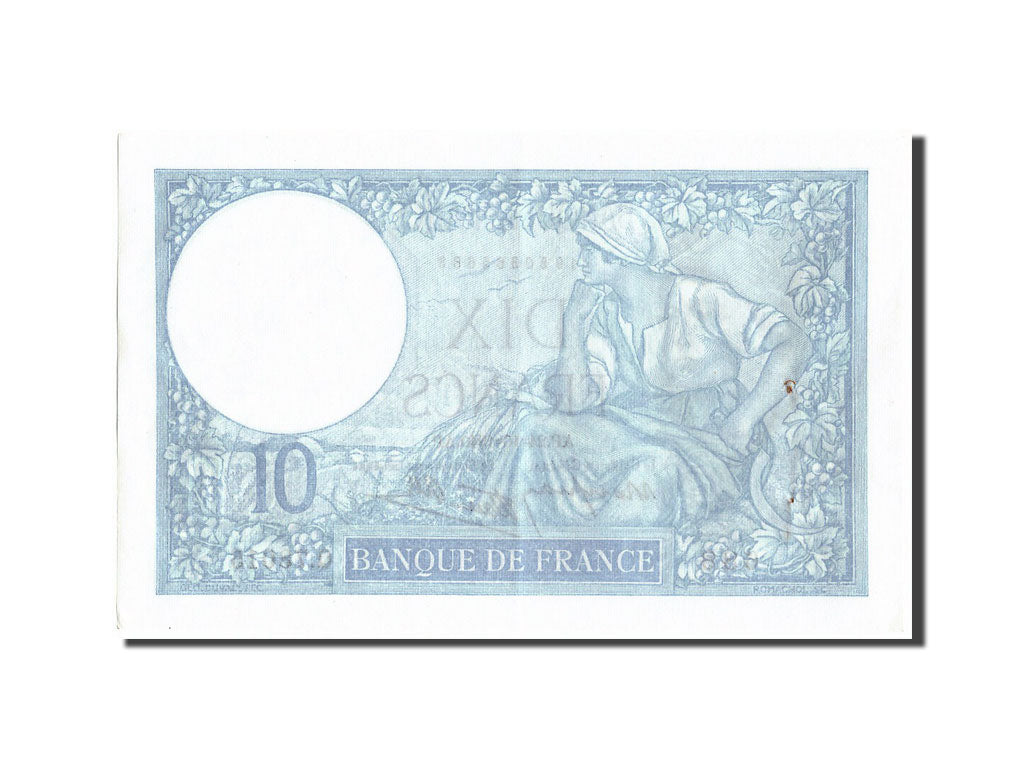 Banknote, France, 10 Francs, 10 F 1916-1942 ''Minerve'', 1940, 1940-10-24