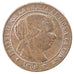 SPAIN, 1/2 Centimo, 1868, KM #632.2, AU(55-58), Copper, 1.30