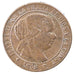 SPAIN, 1/2 Centimo, 1868, KM #632.2, AU(55-58), Copper, 1.30