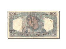 Banknote, France, 1000 Francs, 1 000 F 1945-1950 ''Minerve et Hercule'', 1946
