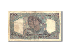 Banknote, France, 1000 Francs, 1 000 F 1945-1950 ''Minerve et Hercule'', 1945