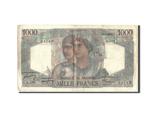 Banknote, France, 1000 Francs, 1 000 F 1945-1950 ''Minerve et Hercule'', 1948