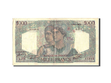 Banconote, Francia, 1000 Francs, 1 000 F 1945-1950 ''Minerve et Hercule'', 1946