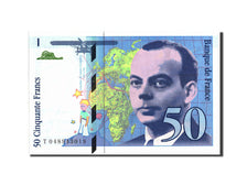 France, 50 Francs, 50 F 1992-1999 ''St Exupéry'', 1999, KM:157Ad, 1999