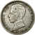 Moneta, Spagna, Alfonso XIII, Peseta, 1891, MB+, Argento