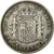Münze, Spanien, Alfonso XIII, Peseta, 1891, S+, Silber