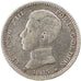 Spain, 1 Peseta, 1903, KM #721, EF(40-45), Silver, 5.00