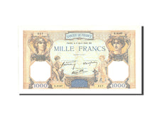 Geldschein, Frankreich, 1000 Francs, 1 000 F 1927-1940 ''Cérès et Mercure''