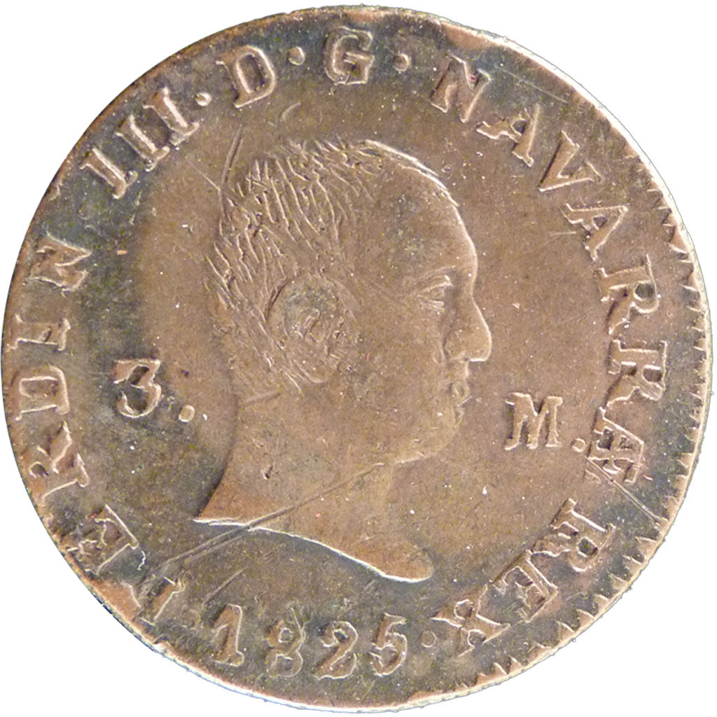 Ferdinand III, Espagne, Royaume de Navarre, 3 Maravédis