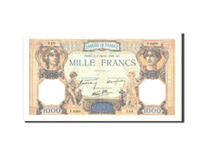 Banknote, France, 1000 Francs, 1 000 F 1927-1940 ''Cérès et Mercure'', 1939