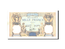 France, 1000 Francs, 1 000 F 1927-1940 ''Cérès et Mercure'', 1940, KM:90c